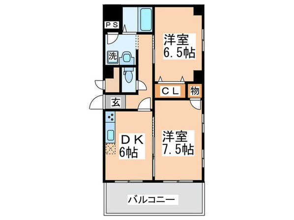 ハイグレ－ド８８の物件間取画像